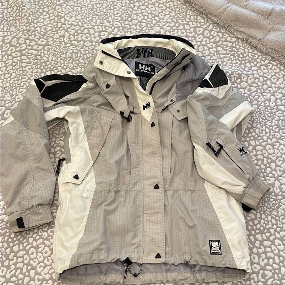 Helly Hansen Jacket - Gray and White